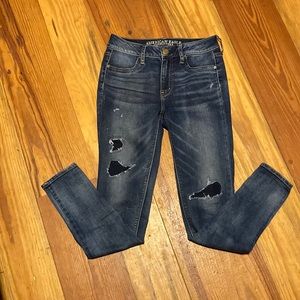 American Eagle High Rise Jeggings sz. 4 regular